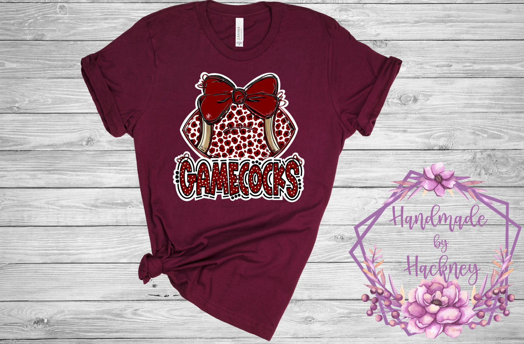 Gamecocks Football Bow