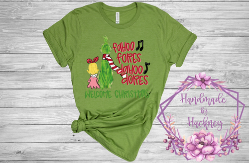 Fahoo Fores Dahoo Dores Welcome Christmas