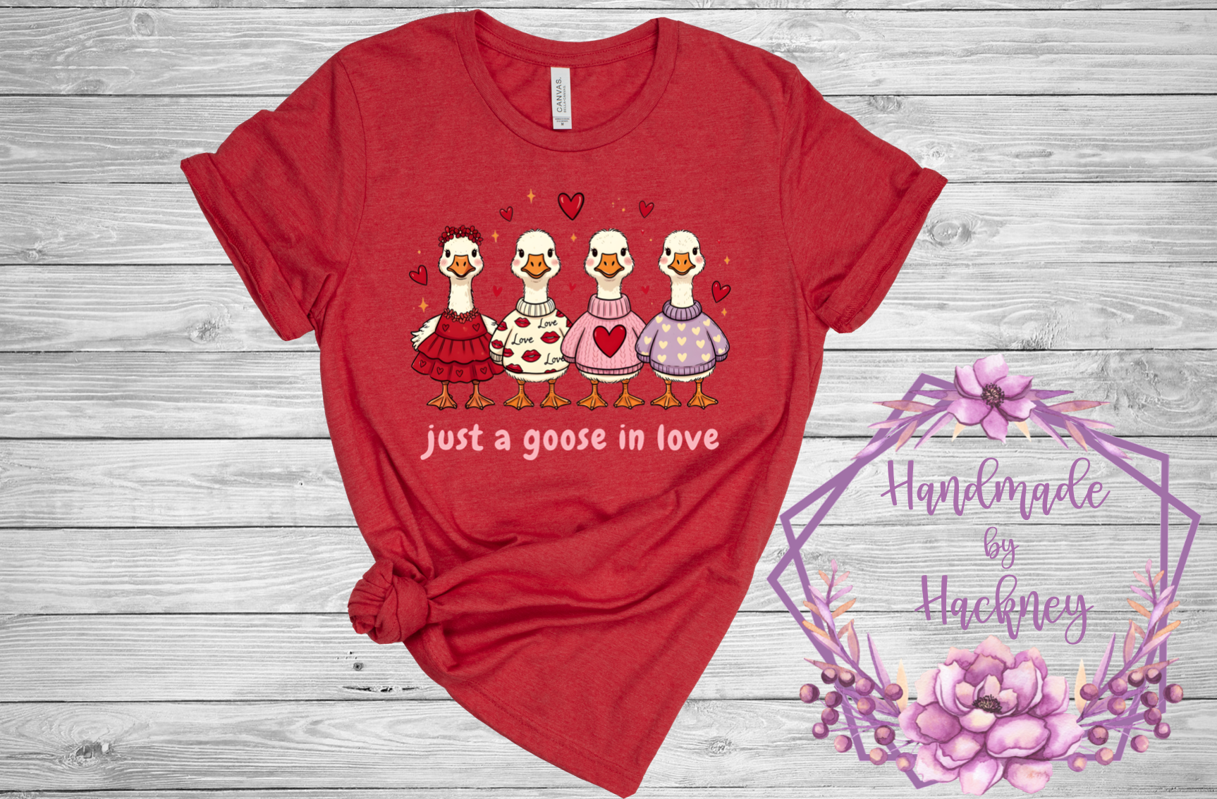 Just a goose in love