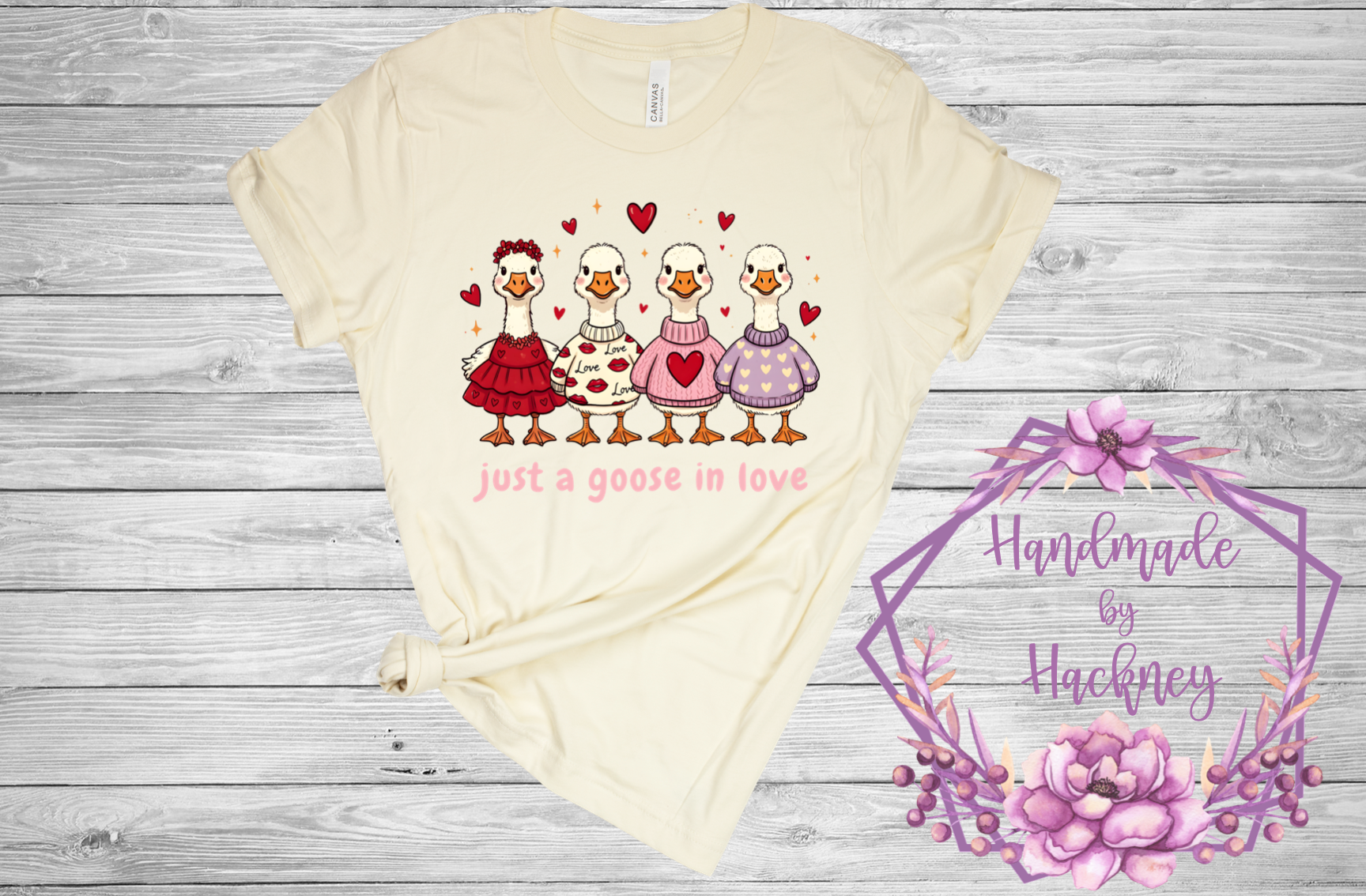 Just a goose in love