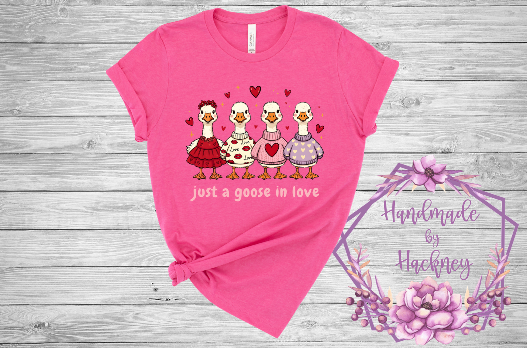 Just a goose in love